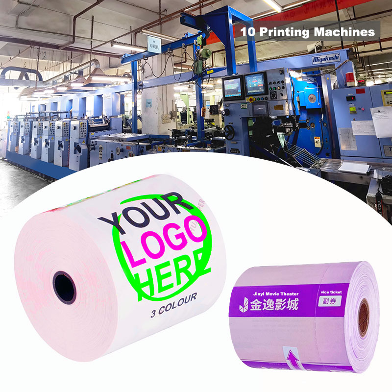 80x80mm Printing Thermal Paper Rolls Wholesale